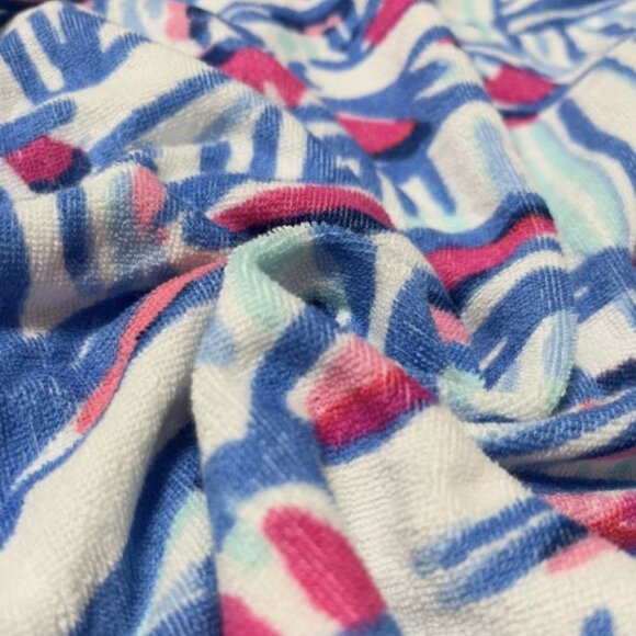 Lilly Pulitzer Romper Dixon Sailboat Terry Cover Up Size Small - Picture 3 of 5